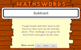 Maths Words
