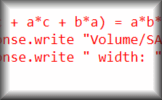 Volume Equals Surface Area