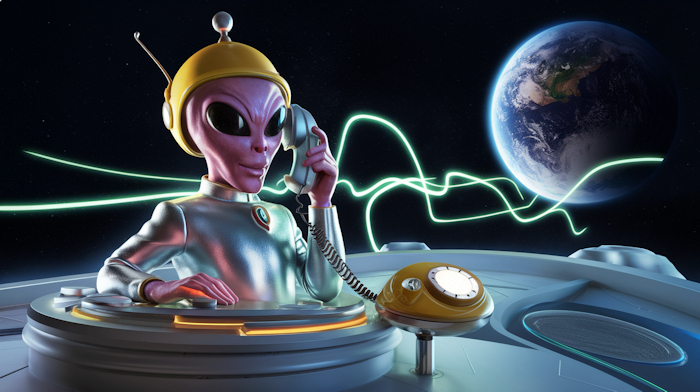 Alien - phone home!