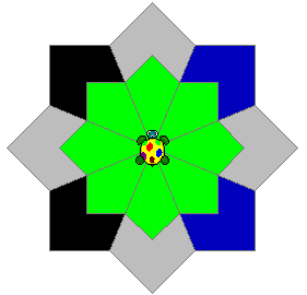 Logo kite pattern