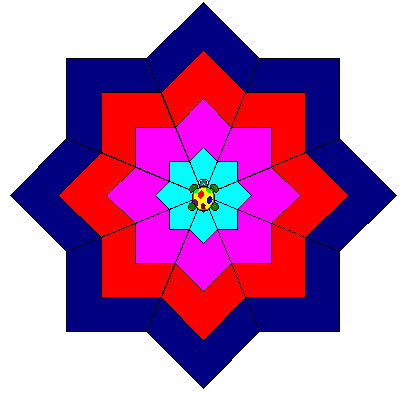 Logo kite pattern