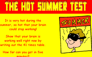 Hot Summer Test