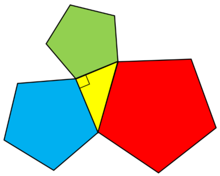 Pentagonal Pythagoras