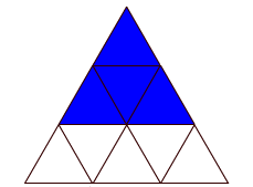 Six piece triangle